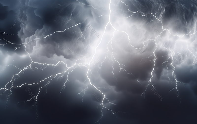 电闪雷鸣的闪电虚化背景图,高清,摄影图,摄影图片,图片大全,摄影图免费下载